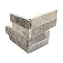Rockmount Sedona Grey Splitface Ledger Corner 6"x6" Natural Quartzite Wall Tile - MSI Collection