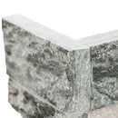 XL ROCKMOUNT Sierra Blue 9"x18" Splitface Ledger Panel Corner Quartzite Wall Tile - MSI Collection edge view