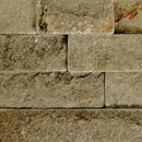 Rockmount Sunset Silver Splitface Ledger Corner 6"x18" Natural Quartzite Wall Tile - MSI Collection
