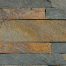 Rockmount Gold Rush Splitface Ledger Corner 6"x18" Natural Slate Wall Tile - MSI Collection