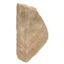 Brown stone on a white background