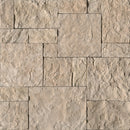 Oakwood Beige Varying Length Loose Veneer Wall Tile - MSI Collection closeup view