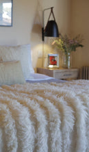 Lambskin Full Striped Blanket