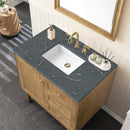 James Martin Laurent 36" Dual Mount Single Bathroom Vanity, Light Natural Oak
