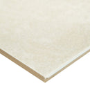 Legend white 12x24 matte porcelain floor and wall tile NLEGWHIT1224 product shot one tile profile view