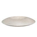 Light Travertine Stone Ufo Shape Vessel Sink NTRSTC17 D21 H6 side view