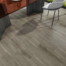 SPC Vinyl Rigid Core 7" Width 60" RL, 7mm Thick, 1.5mm IXPE Light Onyx, Omnia Floors - Mazzia Collection dinning view 4