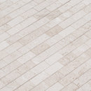 Limestone mosaic 2x4 brick brushed 15216292 product shot multiple angle