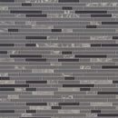 Lorena grigio interlocking 11.81x12 glass stone mesh mounted mosaic tile SMOT-SGLSIL-LORGRI4MM product shot multiple tiles top view
