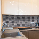 Luna Sky Marble Strada on 12" x 12" Mesh Mosaic Tile