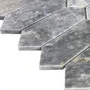 Luna Sky Marble Strada on 12" x 12" Mesh Mosaic Tile
