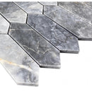 Luna Sky Marble Strada on 12" x 12" Mesh Mosaic Tile