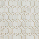 Luxor royal link gold 12.2 x 11.61 stone metal blend mesh mounted mosaic tile SMOT-SMTL-LUXKOGOL8MM product shot wall view