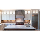 Lonte Polished 2"x12" Cornice Marble Molding Tile product shot kitchen view
