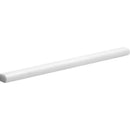 Snow White 1/2"x12" Honed Pencil Liner Marble Moldings product shot tile view