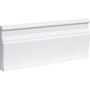 Winslow White 5 1/16"x12" Polished Base Marble Moldings product shot tile view