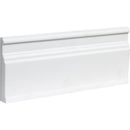 Ice white 5 1/16"x 12" Honed Base Marble Moldings Product shoot molding view