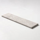 Silver Shadow Honed 6"x24" Flute Trim Marble Tile product shot multi tile view