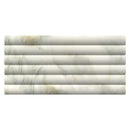 Calacatta Renaissance Honed Marble Fluted Accent Tiles