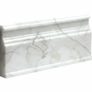 Calacatta Gold 5 1/16"x12" Honed Base Marble Moldings Tile product shot tile view