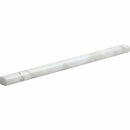 Calacatta Gold 1/2"x12" Honed Pencil Liner Marble Moldings Tile product shot tile view