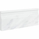 Calacatta Amore 5 1/16"x12" Polished Modern Base Marble Molding Tile product shot tile view