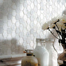 Cararra Honed 2"x12" Andorra Marble Moldings view room shot bathroom view 4