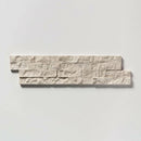 Desert Cream 12"x14" Rock Face 2"x6" Marble Mosaic Tile