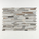 Verona Polished 11"x17" Slides Marble Mosaic tile view
