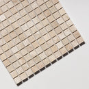 Royal Honed 12"x12" Marble 1"x1" Mosaic Tile profile view