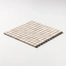 Royal Tumbled 12"x12" Marble 1"x1" Mosaic Tile angle view
