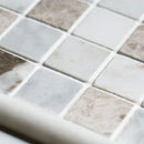 Massa Honed 12"x12" 1x1 Marble Mosaic Product shot tile view