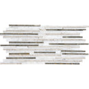 Lonte Massa Polished 6"x12" Bamboo Marble Mosaic Tile product shot tile view