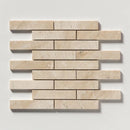 Royal Polished 12"x12" Marble 1 1/4"x6" Mosaic Tile product shot tile view