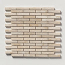 Royal Polished 12"x12" Marble 5/8"x3" Mosaic Tile product shot tile view