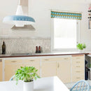 Royal Polished 12"x12" Lattice Marble Mosaic Tile product shot kitchen view