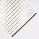 Ice white 12"x12" Polished 1x1 Marble Mosaic Product shoot mosaic view 2