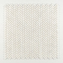 Ice white 11"x11" Polished Herringbone 1x2 Marble Mosaic Product shoot mosaic view 