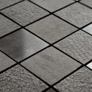 Heritage Textured 12"x12" Limestone Mosaic 2"x2" Tile product shot angle view