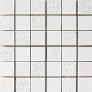 Hampton Textured 12"x12" Limestone Mosaic  2"x2" Tile product shot wall view