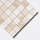 Royal Textured 12"x12" Marble 2"x2" Mosaic Tile tile view