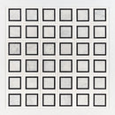 Glacier, Black, Snow White 12 7/8"x12 7/8" Multi Finish Cambridge Marble Mosaic Product shot tile view2