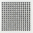 Black, Glacier, Allure, Snow White 12 1/2"x12 1/2" Multi Finish Devon Marble Mosaic Product shot tile view 2