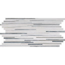 Citylight Honed 6"x12" Bamboo Marble Mosaic Product shoot mosaic view
