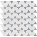 Storm Clear Ice Allure 12 3/8"x12 3/8" Polished Monte Marble Mosaic view