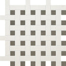 Hampton, Heritage Honed 12 5/8"x12 5/8" Basket Weave Limestone Mosaic 1"x3" Tile product shot wall view