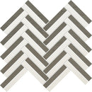 Hampton, Heritage Honed 11 13/16"x12 3/16" Raya Basket Limestone Mosaic Tile product shot wall view