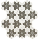 Heritage Hampton 14 3/16"x14 15/16" Honed Stars Limestone Mosaic Tile product shot tile view