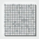 Calacatta Gold Modena 12"x12" Polished Marble 5/8"x5/8" Mosaic Tile product shot tile view