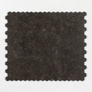 Black Night Honed 10 3/8"x12" Hexagon Marble Mosaic profile view